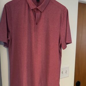 lululemon athletica Burgundy Polo Shirt